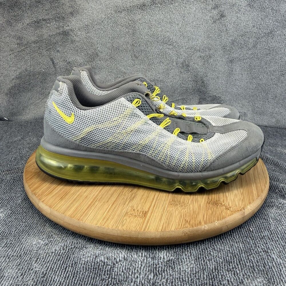 Nike Air Max Shoes Mens Size 9 Gray Mesh Running Sneakers 599300-070 No Insoles
